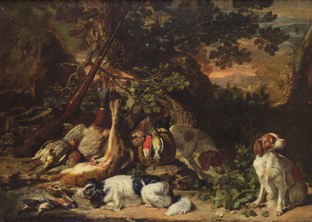 Belohnungen der Jagd von Adriaen de Gryef