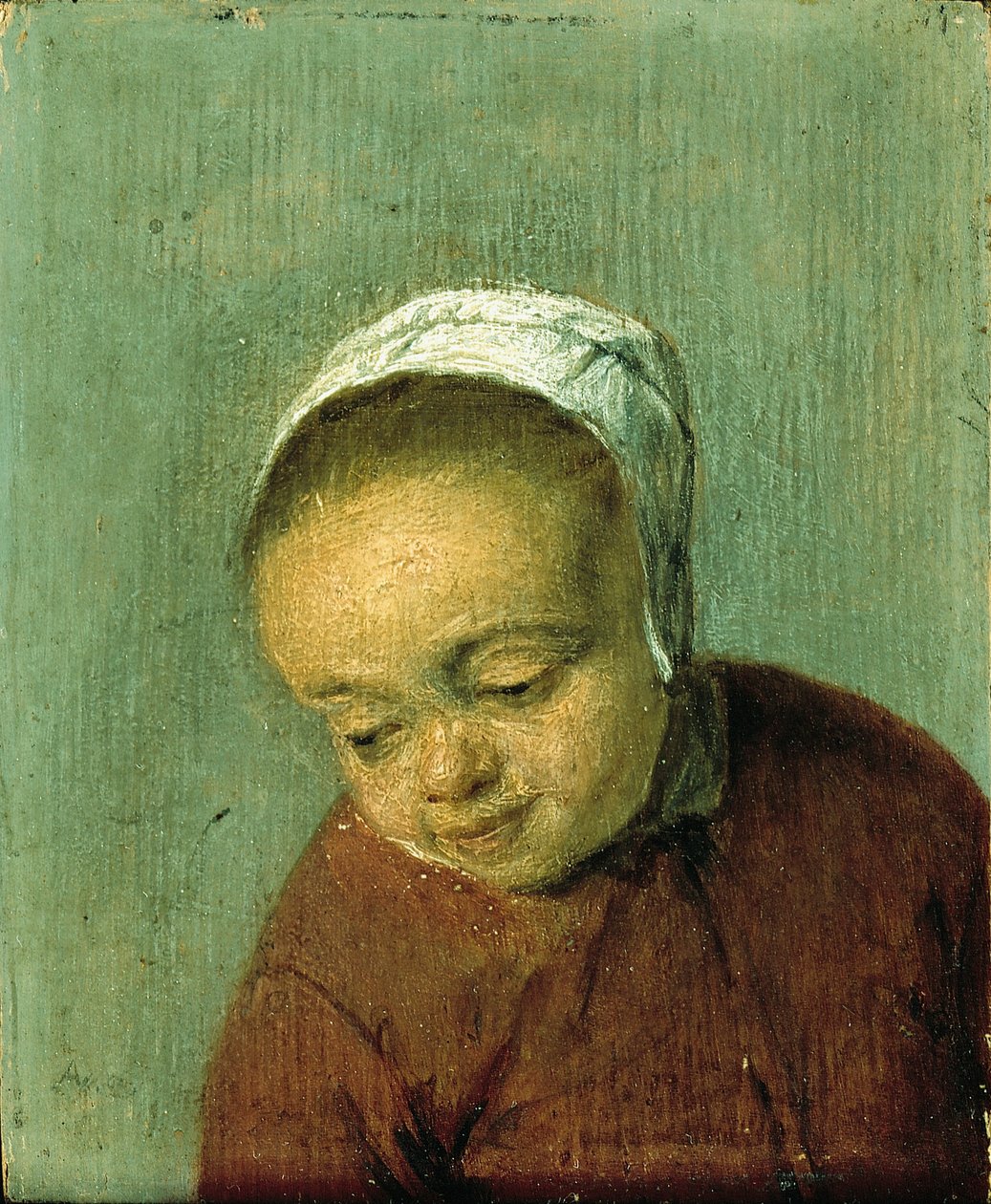 Kopf eines Mädchens von Adriaen van Ostade