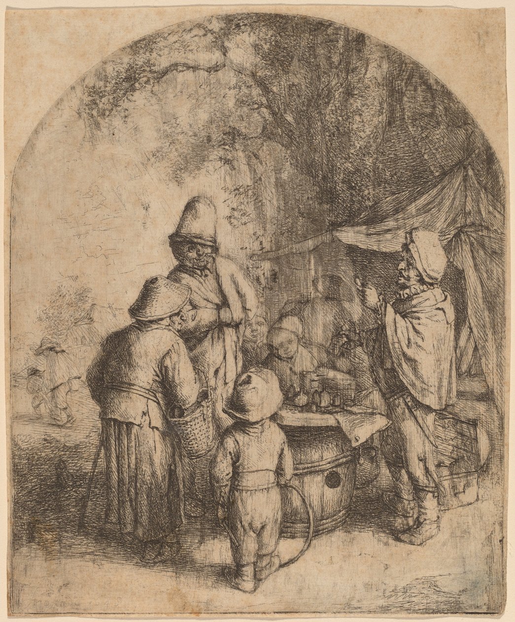 Quacksalber von Adriaen van Ostade