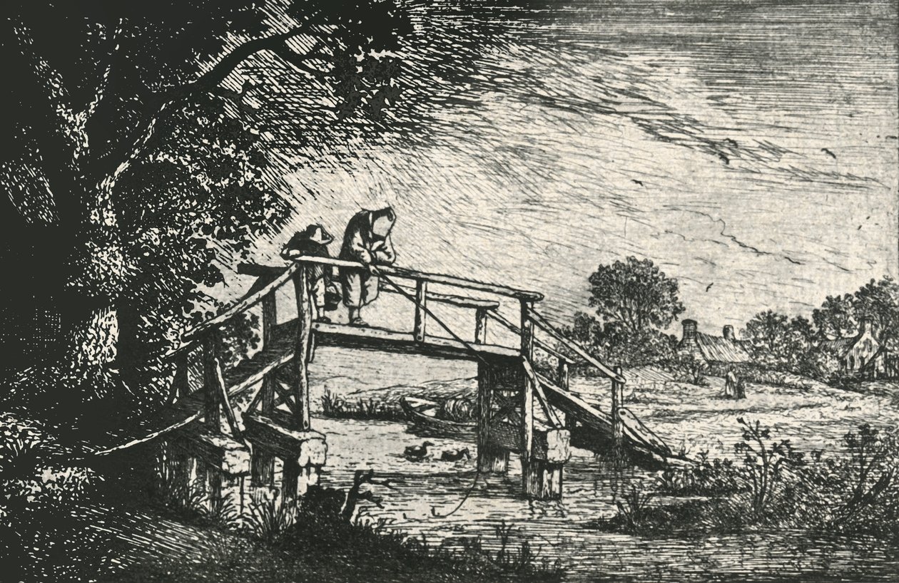 Der Angler von Adriaen Jansz. van Ostade