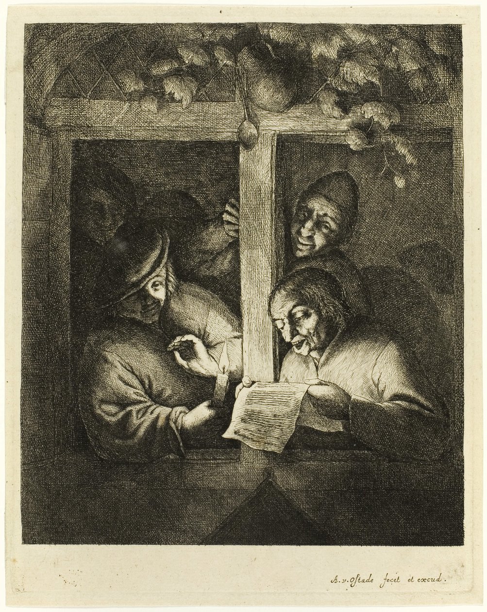 Die Sänger von Adriaen van Ostade