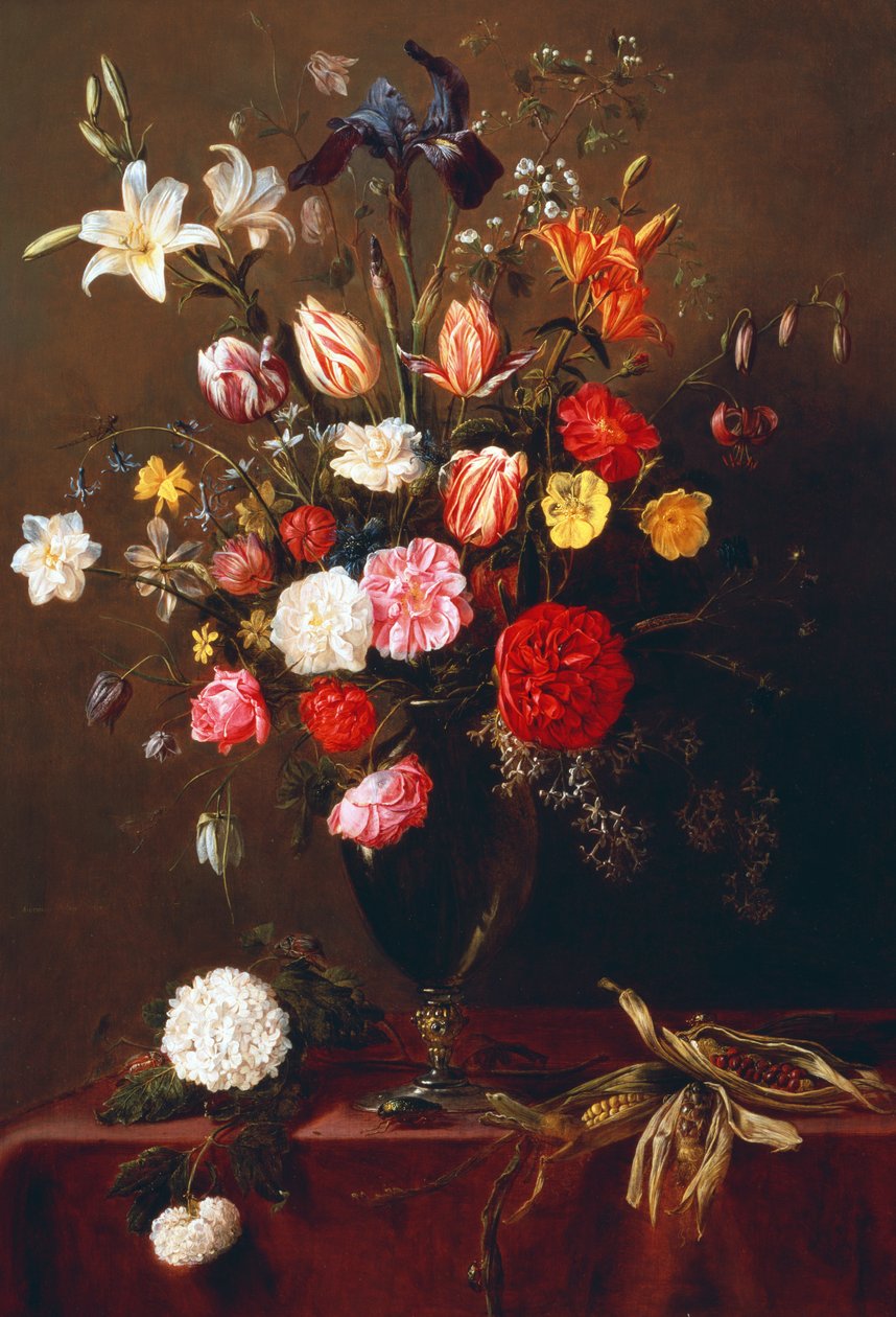 Stillleben mit Blumen von Adriaen van Utrecht