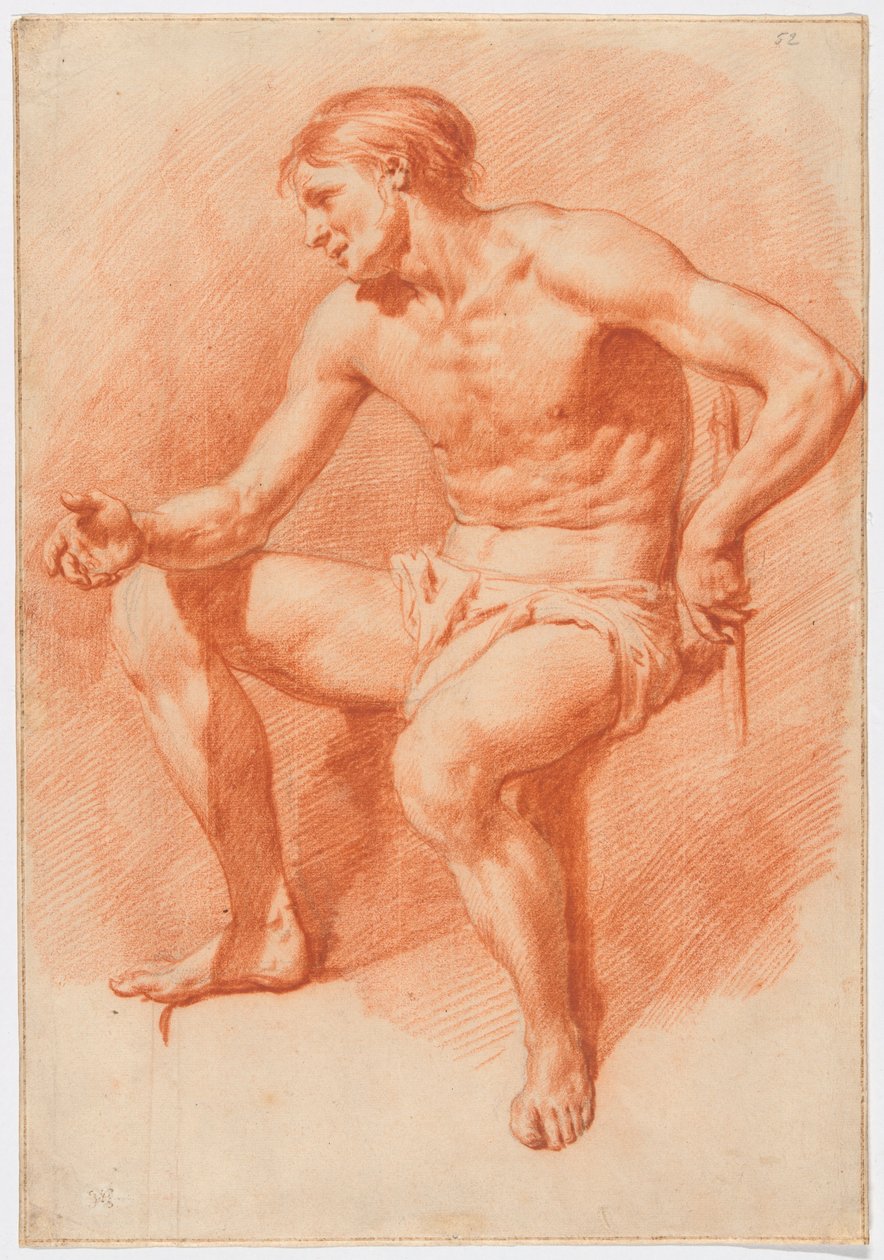 Studie eines männlichen Aktes von Adriaen van de Velde