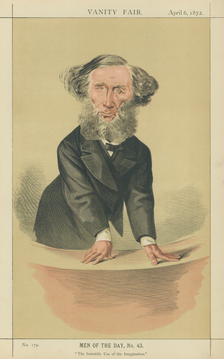 Professor John Tyndall von Adriano Cecioni