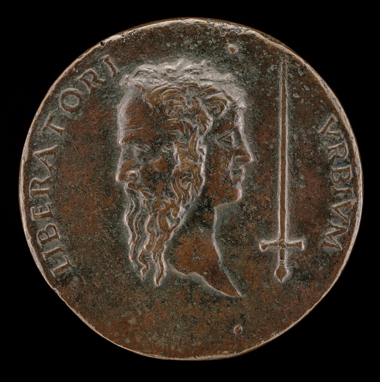 Janiformer Kopf [Rückseite], 1495-1496 von Adriano Fiorentino