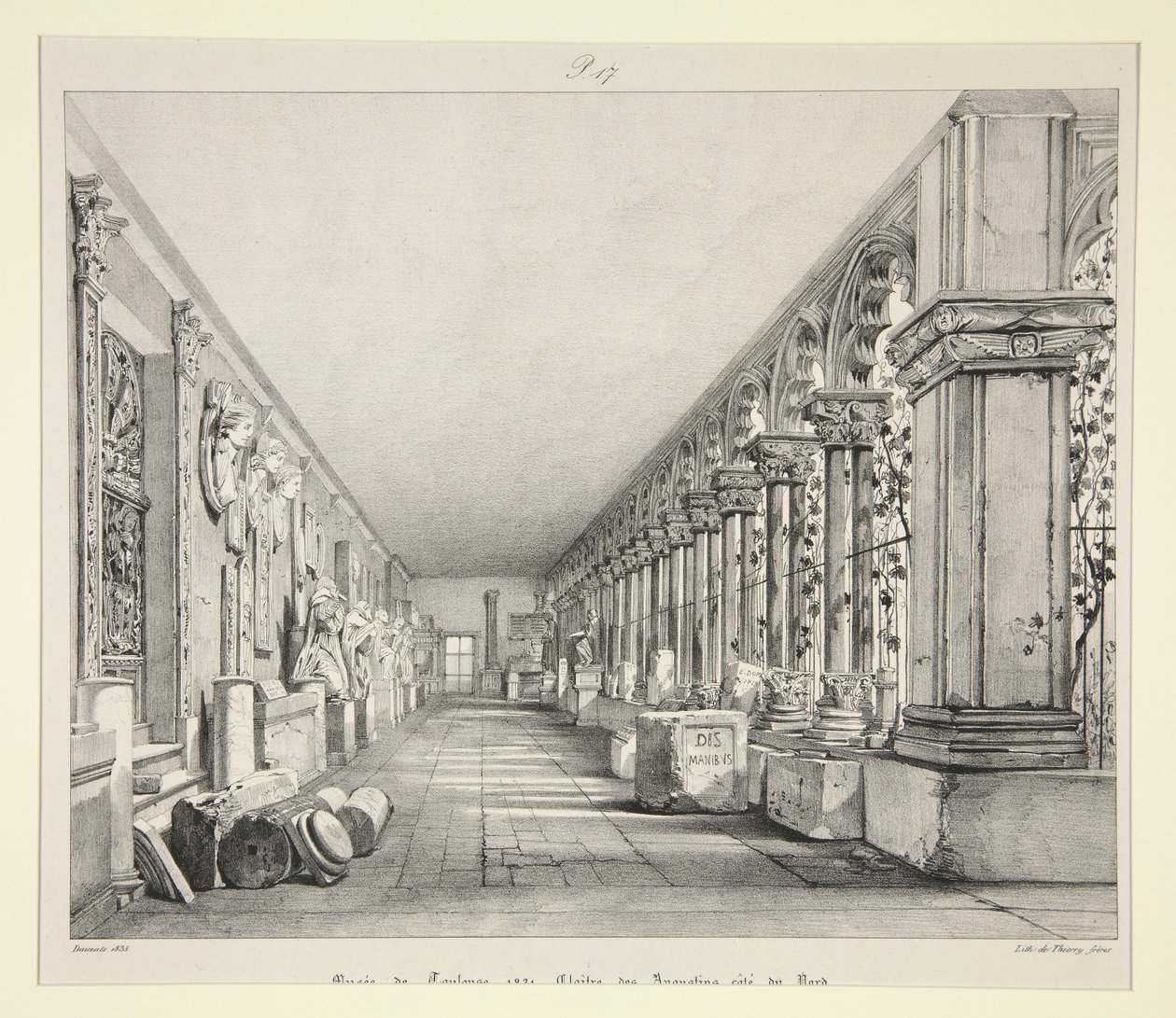 Musée de Toulouse von Adrien Dauzats