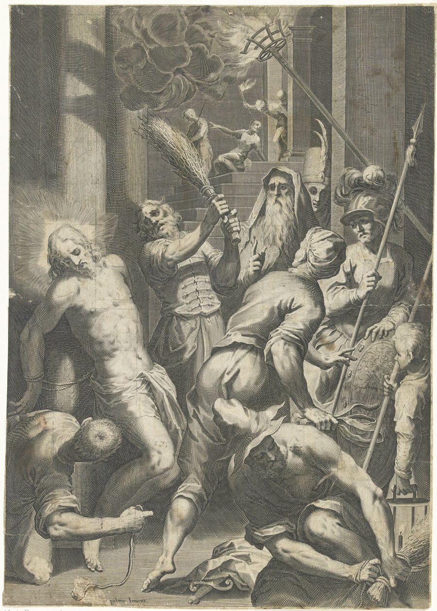 Geißelung Christi von Egidius  Sadeler (II)