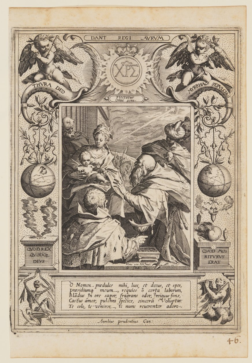 Anbetung der Könige von Aegidius Sadeler II