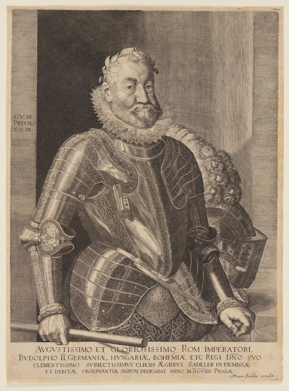 Rudolf II., Heiliger Römischer Kaiser von Aegidius Sadeler II