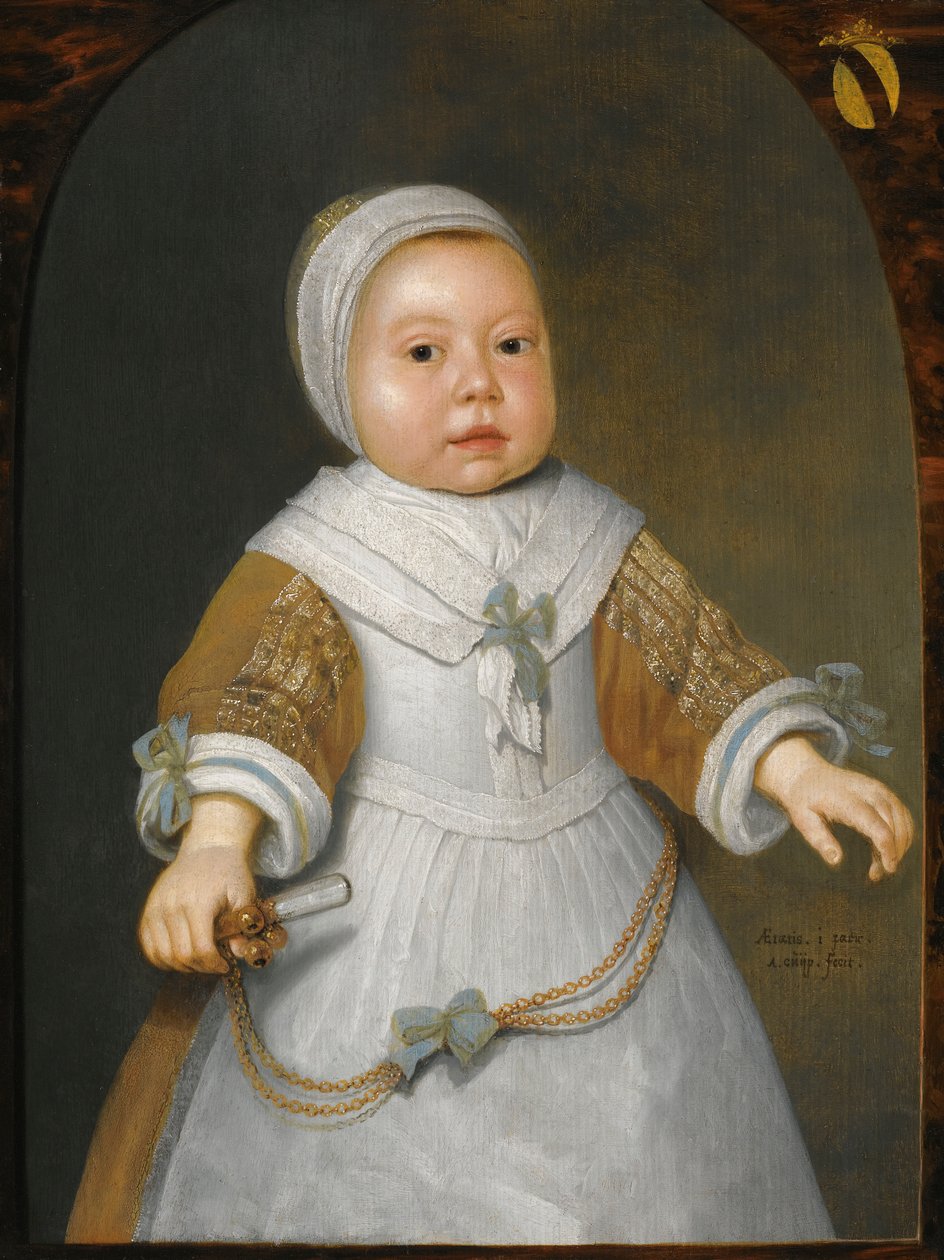 Porträt eines Mädchens aus der Familie Van der Burch von Aelbert Cuyp