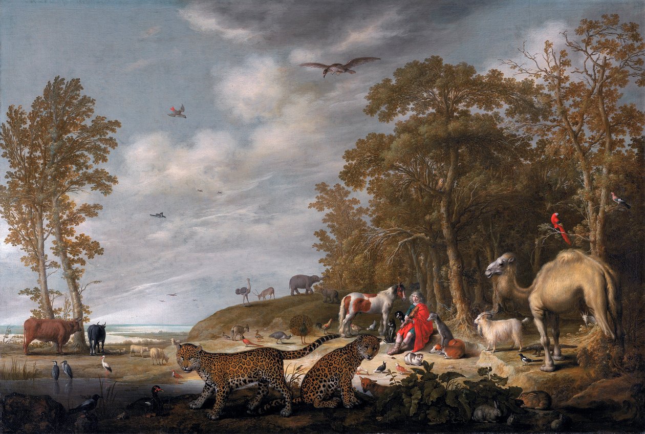 Orpheus spielt für die Tiere von Aelbert Cuyp