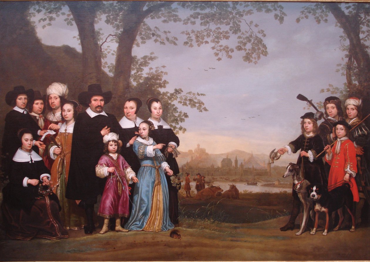 Porträt der Familie Sam von Aelbert Cuyp
