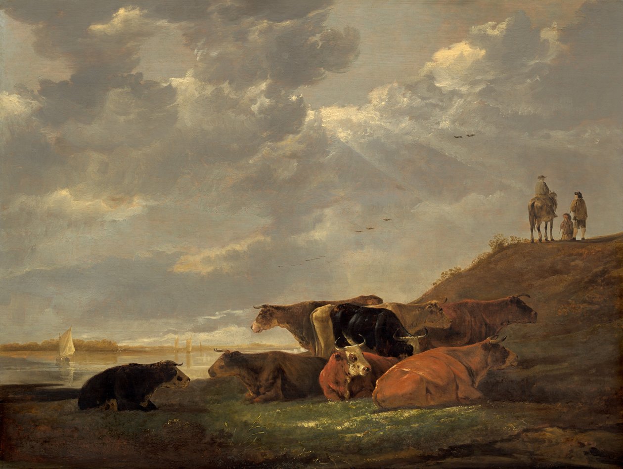 Flusslandschaft mit Kühen von Aelbert Cuyp