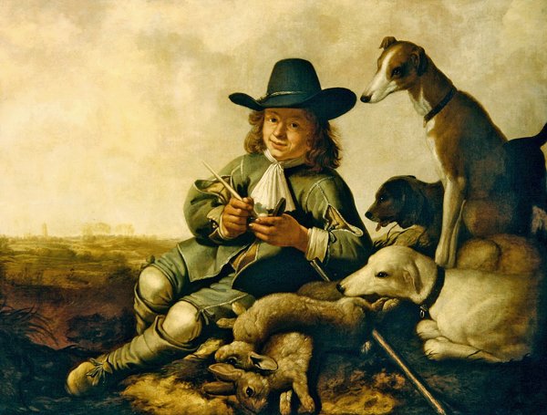 Junger Sportler von Aelbert Cuyp