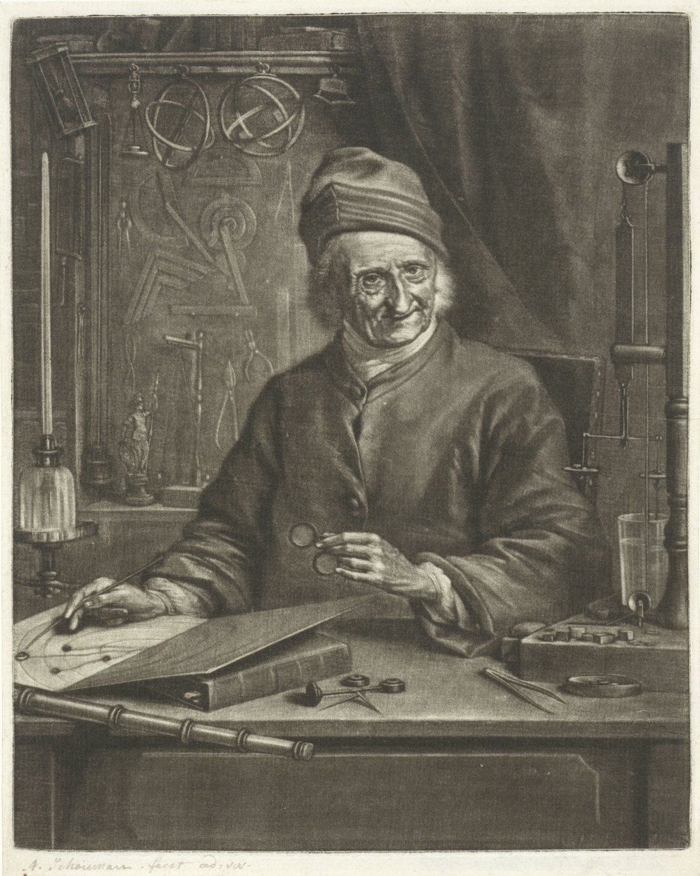 Porträt von Arnold Marcel von Aert Schouman