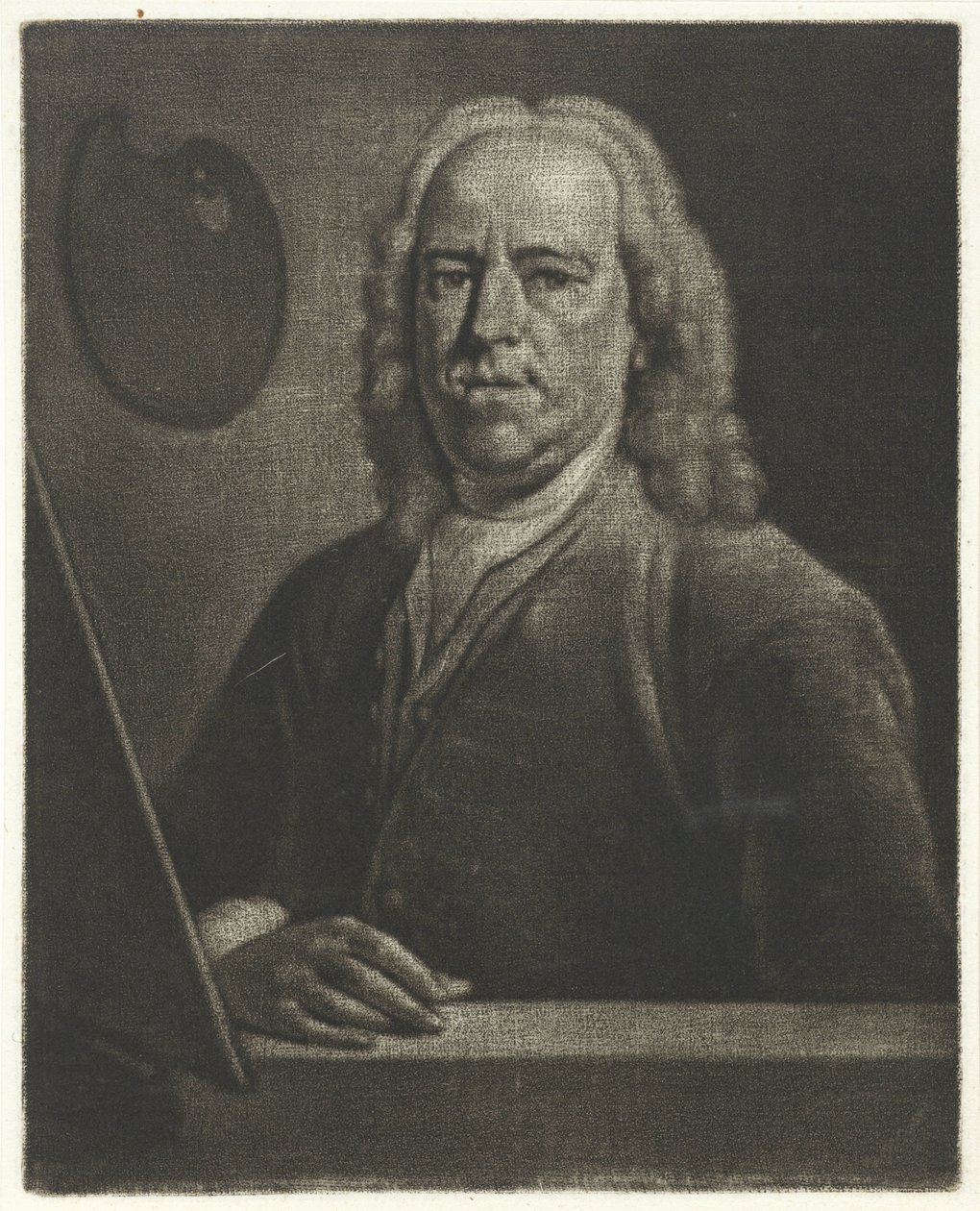 Porträt von Gerard Hoet von Aert Schouman