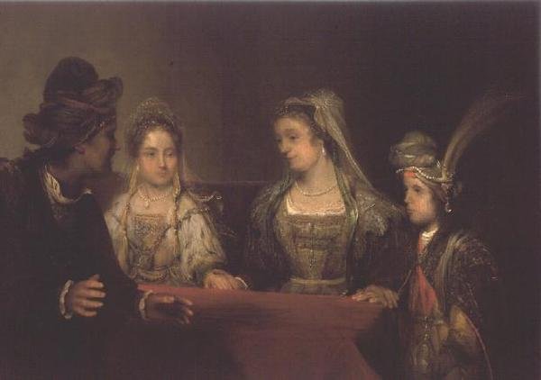 Die Verlobung von Tobias von Aernt de Gelder