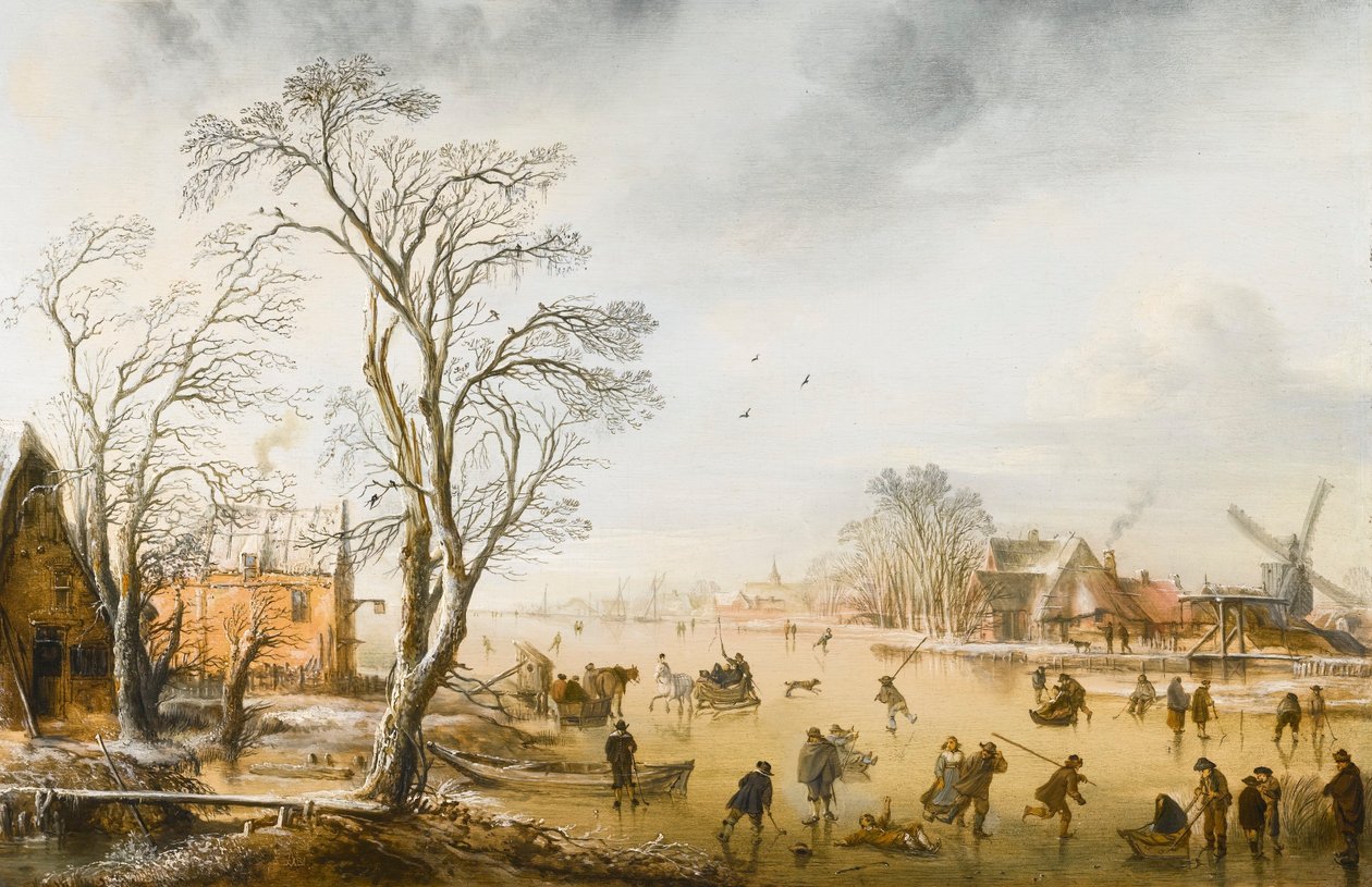 Winterlandschaft von Aert van der Neer