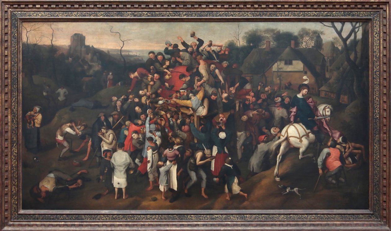 Der Wein von Sankt Martin von After Pieter Brueghel the Elder
