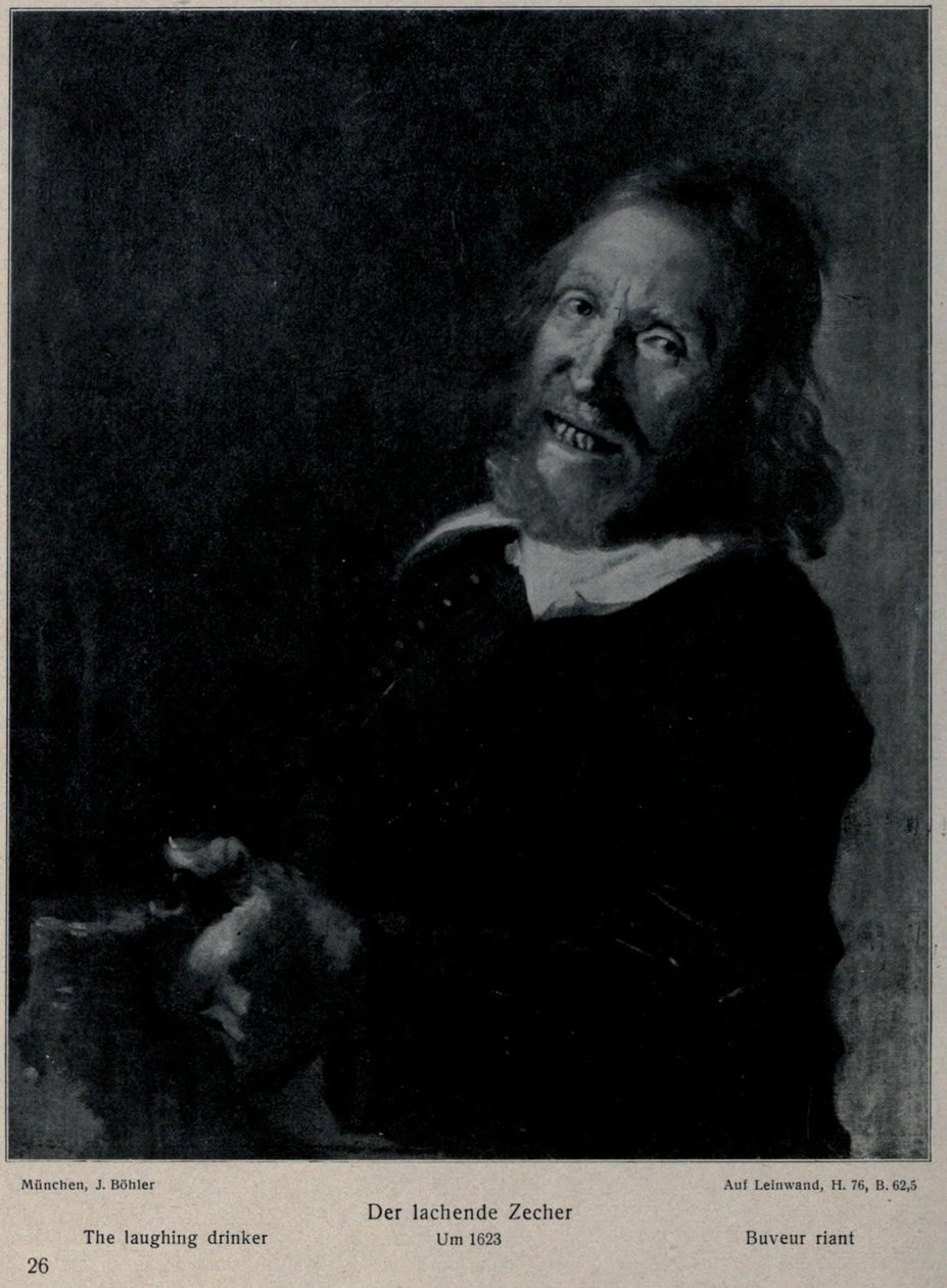 Lachender Trinker von After Frans Hals