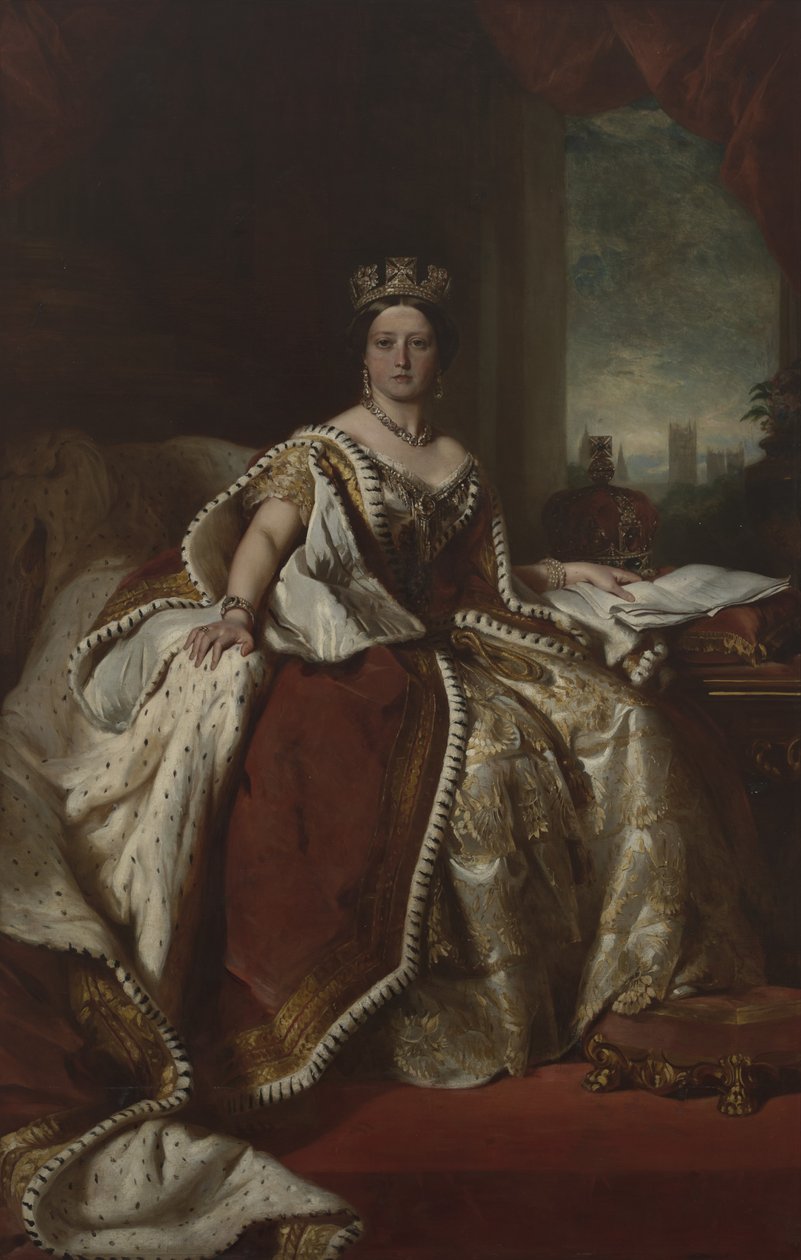 Königin Victoria (1819–1901) von after Franz Xaver Winterhalter