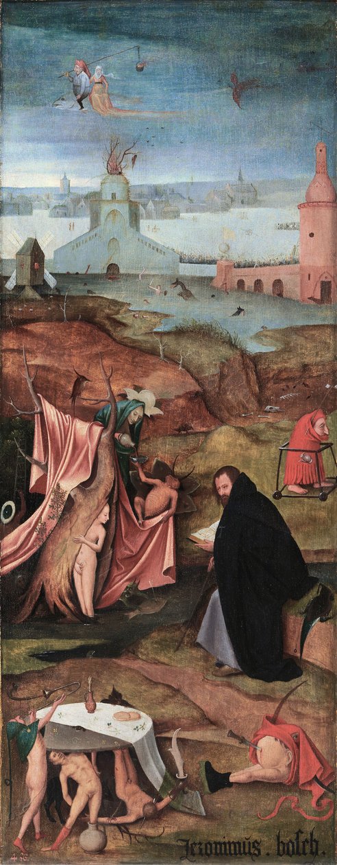 Die Versuchung des heiligen Antonius von After Hieronymus Bosch