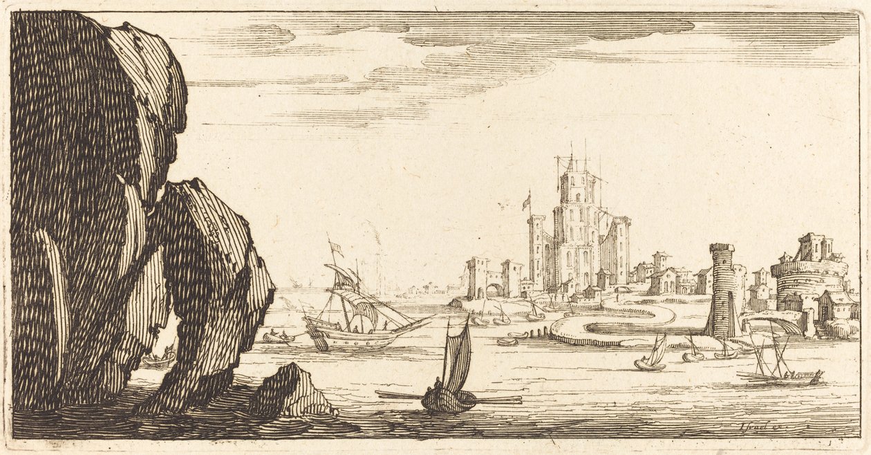 Landschaft von After Jacques Callot