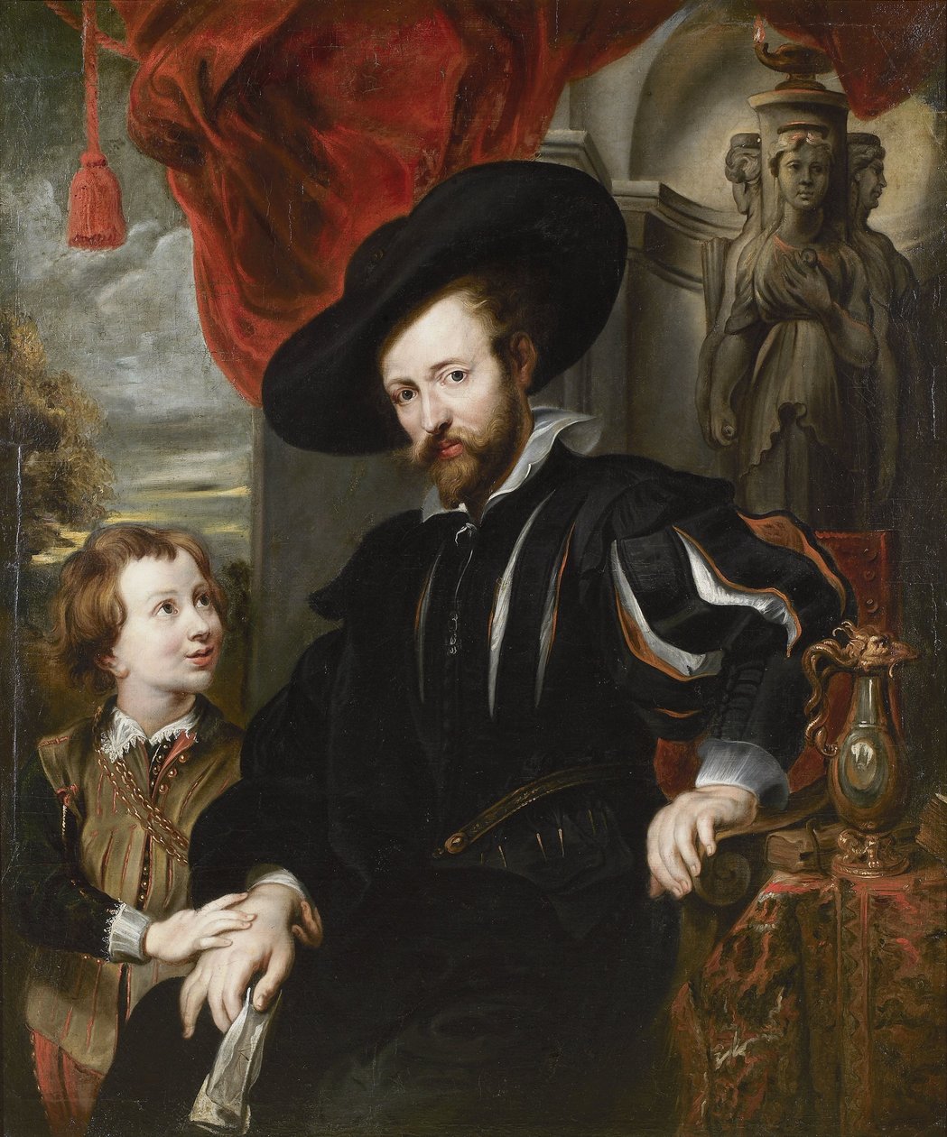 Rubens und Albert von after Peter Paul Rubens