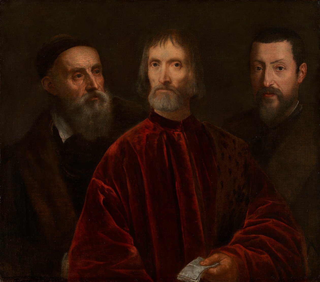 Tizian und seine Freunde von after Titian