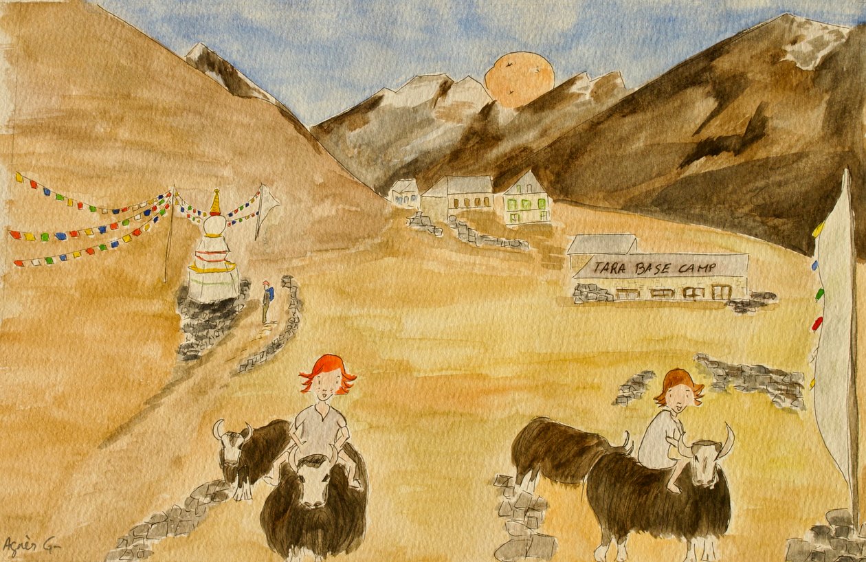 Die Reise, Langtang, 2015 von Agnes Girardon