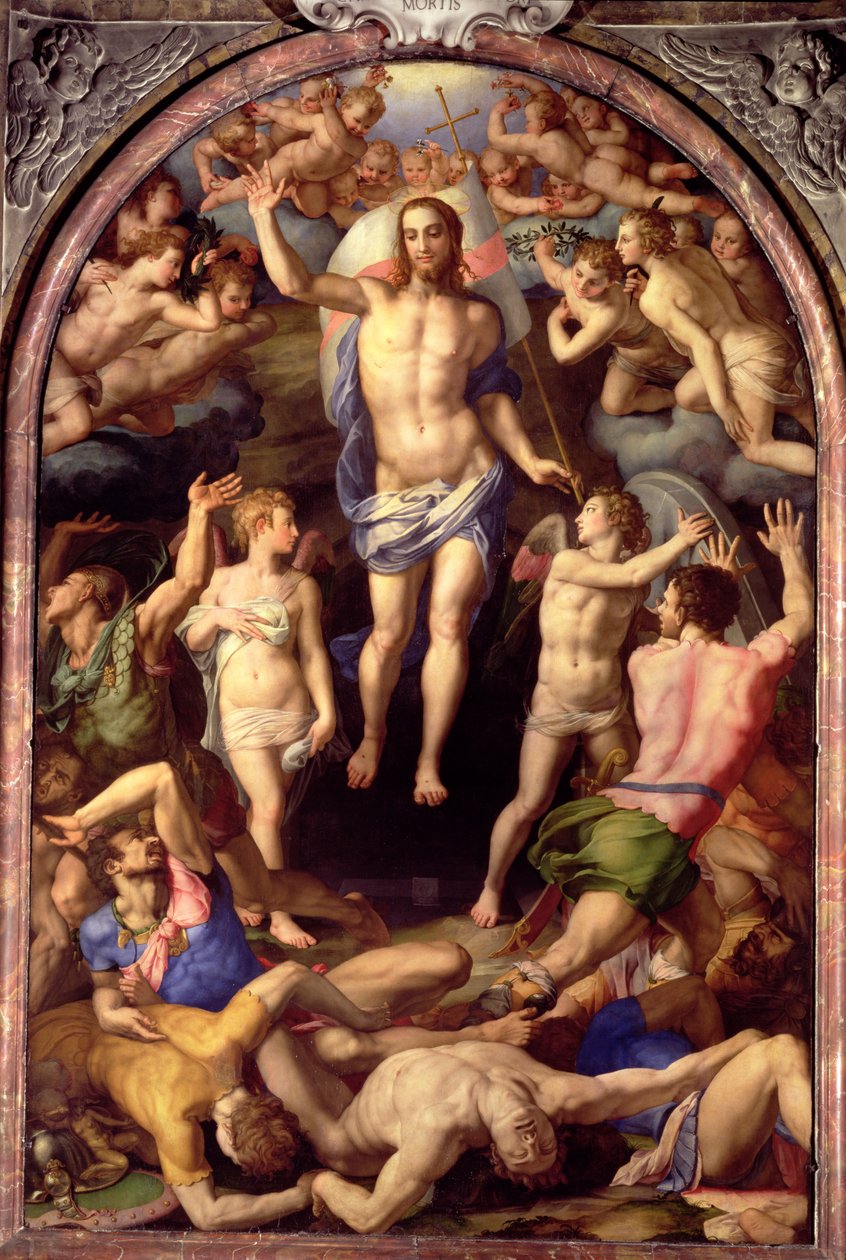 Die Auferstehung von Agnolo Bronzino