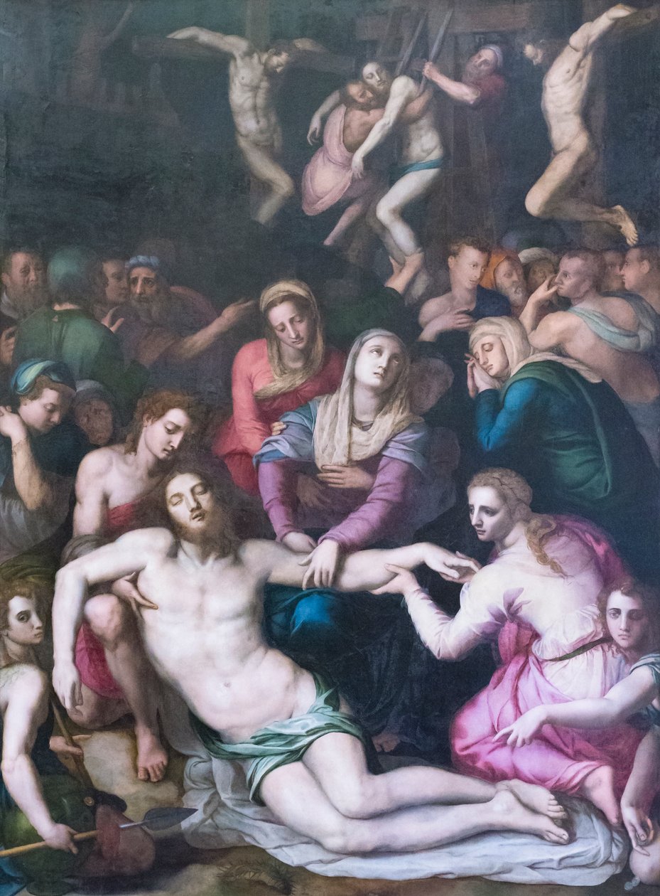 Grablegung Christi von Agnolo Bronzino