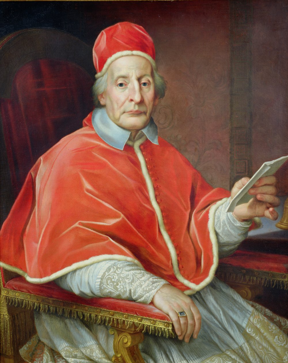 Porträt von Papst Clemens XII. von Agostino Masucci