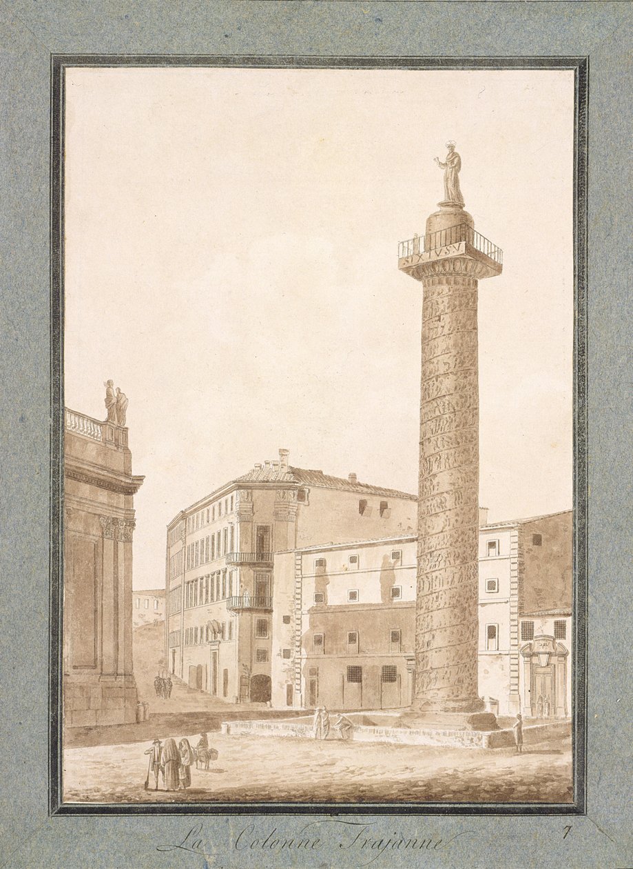 Trajanssäule, Rom von Agostino Tofanelli