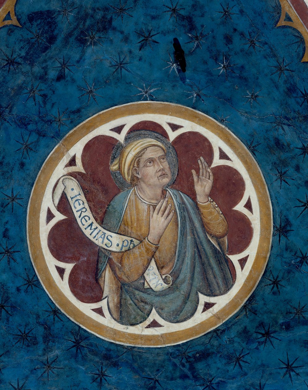 Der Prophet Jeremia (Detail) von Agostino di Marsiglio