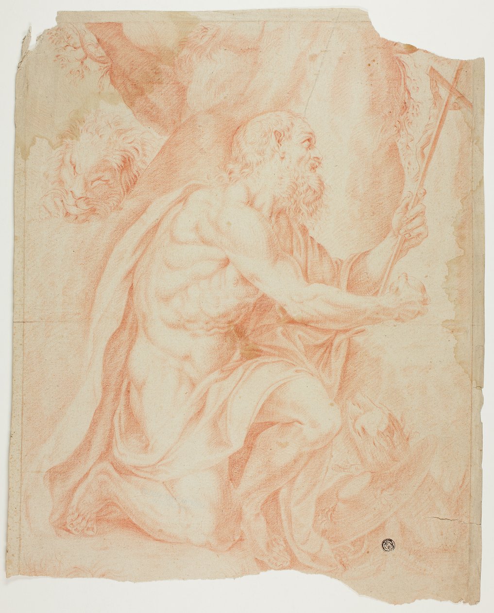 Heiliger Hieronymus von Agostino Carracci