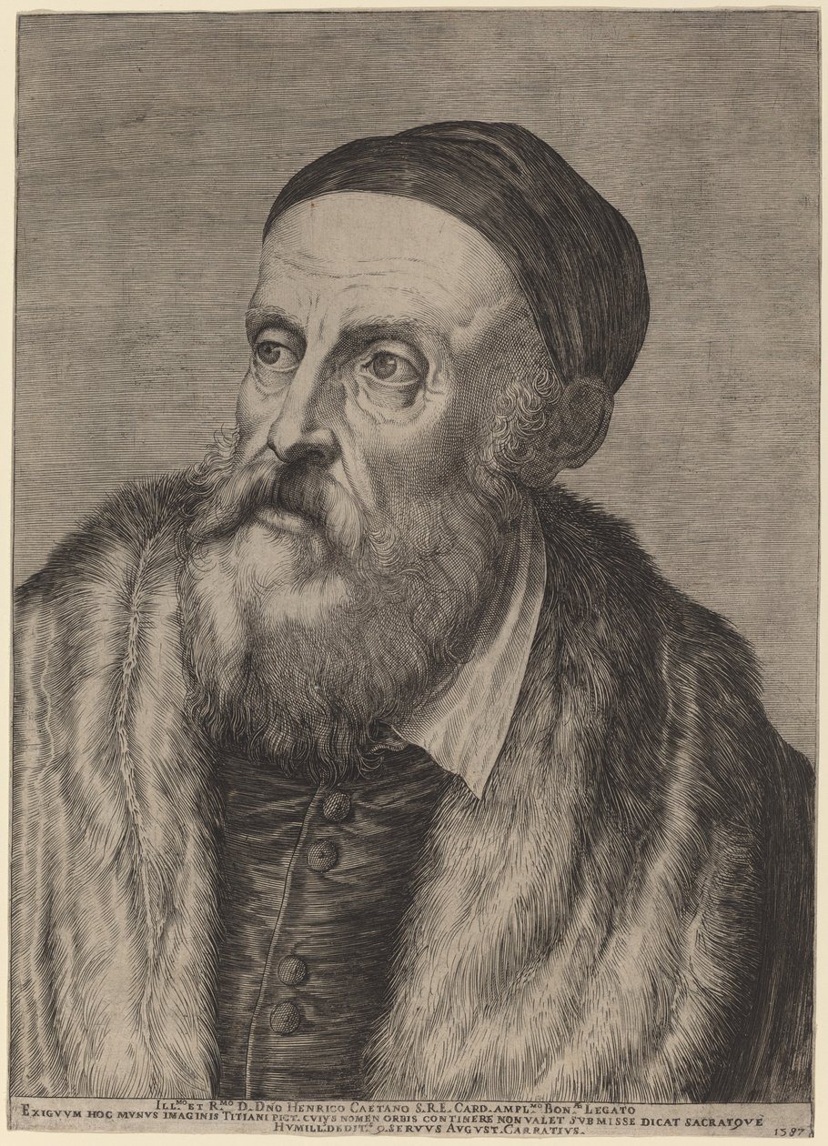 Tizian von Agostino Carracci after Titian