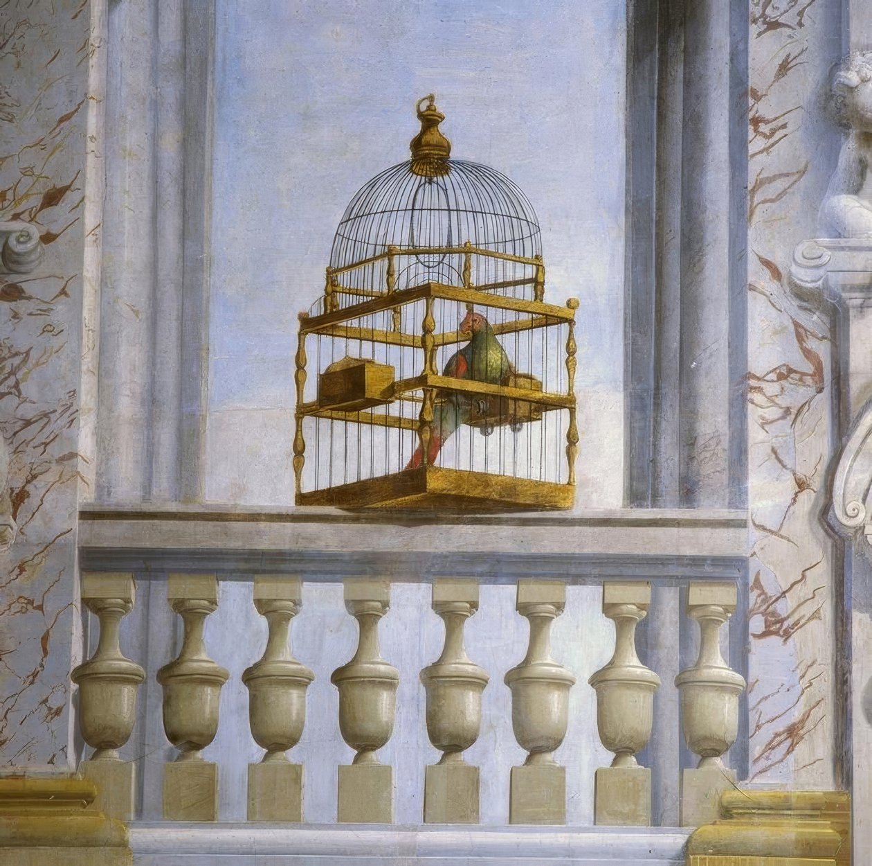 Rom, Palazzo Spada. Sala delle Adunanze von Agostino Mitelli