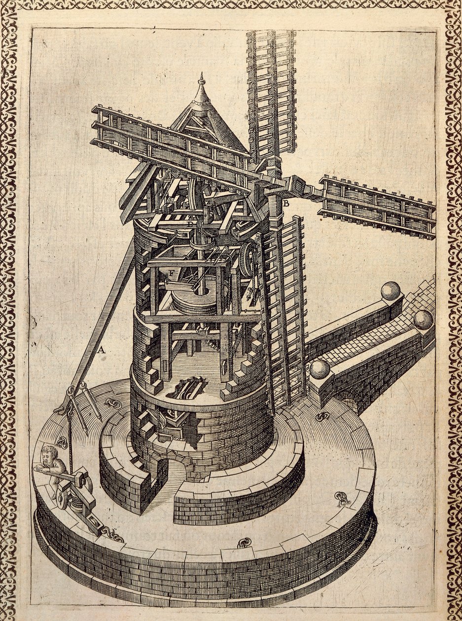 Windmühle von Agostino Ramelli