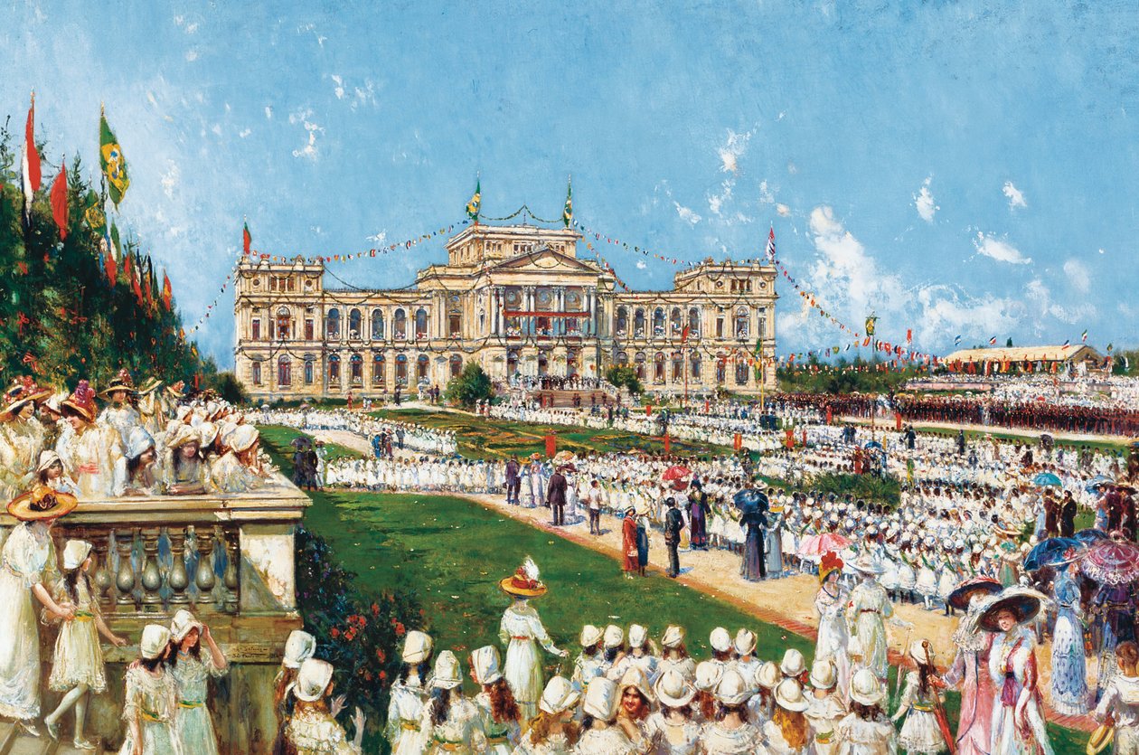Schulfest in Ipiranga von Agustín Salinas y Teruel