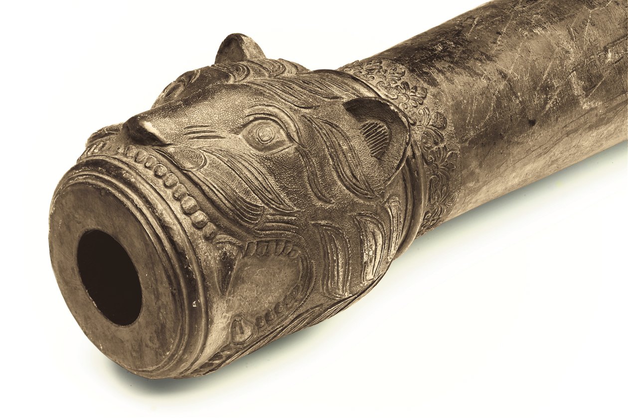 Extrem seltene Kanone, 1790-91 von Ahmad Pali