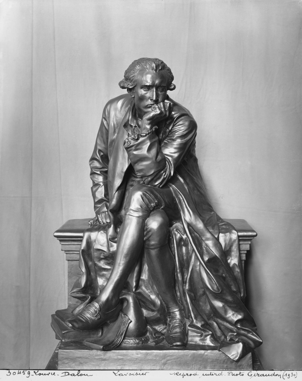 Antoine Laurent Lavoisier (Bronze) von Aime Jules Dalou