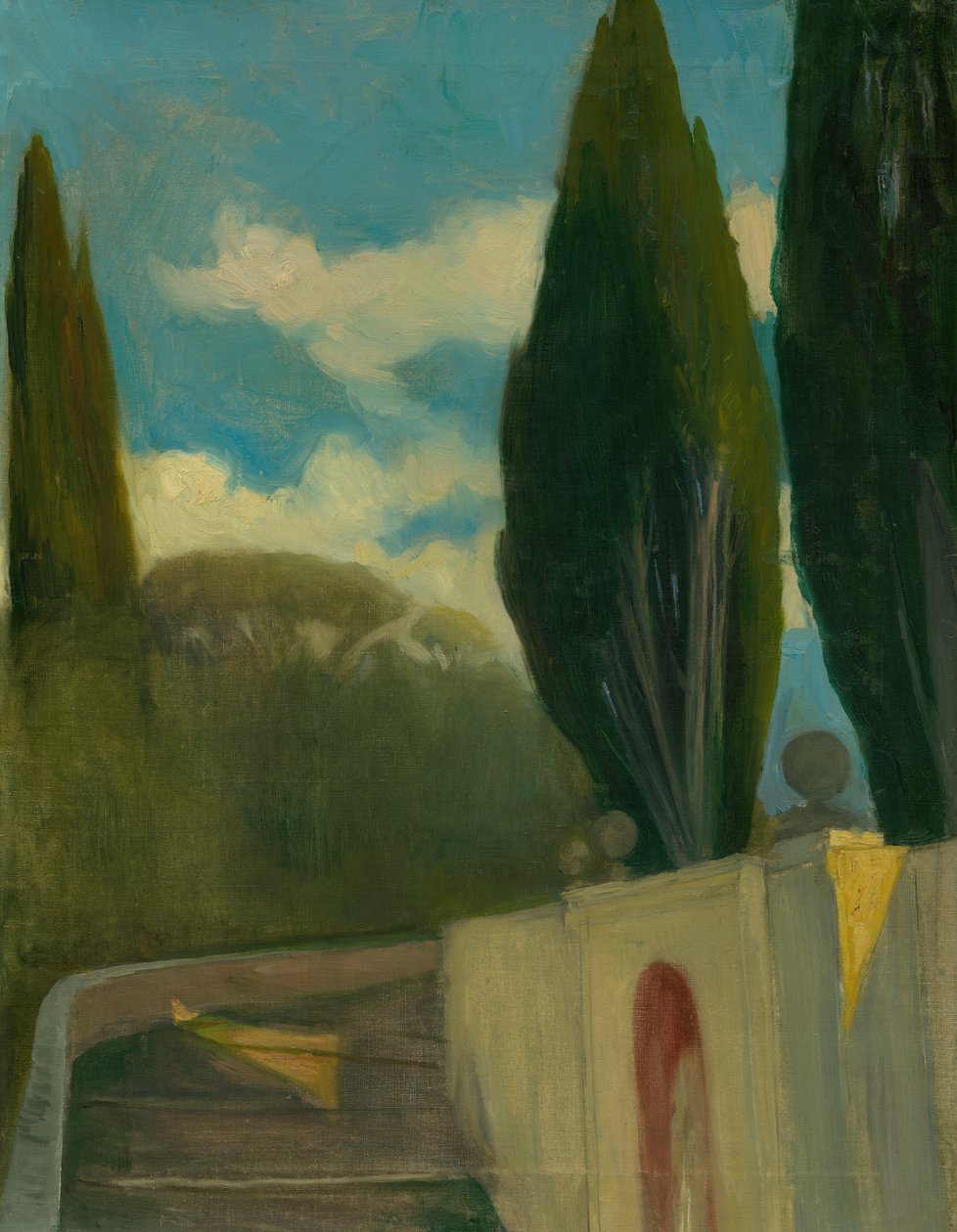 Landschaft (ca. 1890-98) von Akos Aranyossy