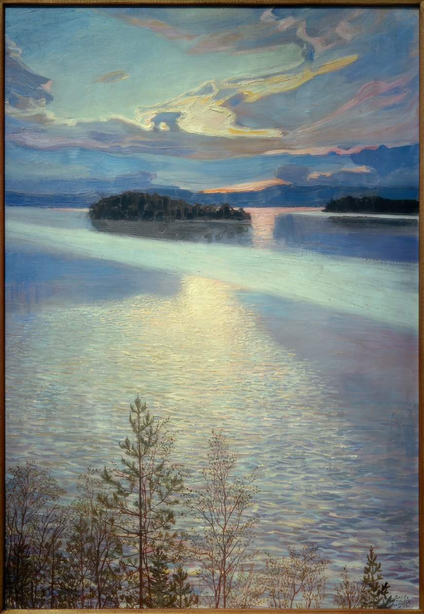 Seeblick von Akseli Valdemar Gallen Kallela
