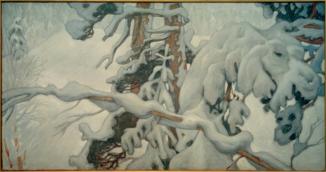 Winter von Akseli Valdemar Gallen Kallela