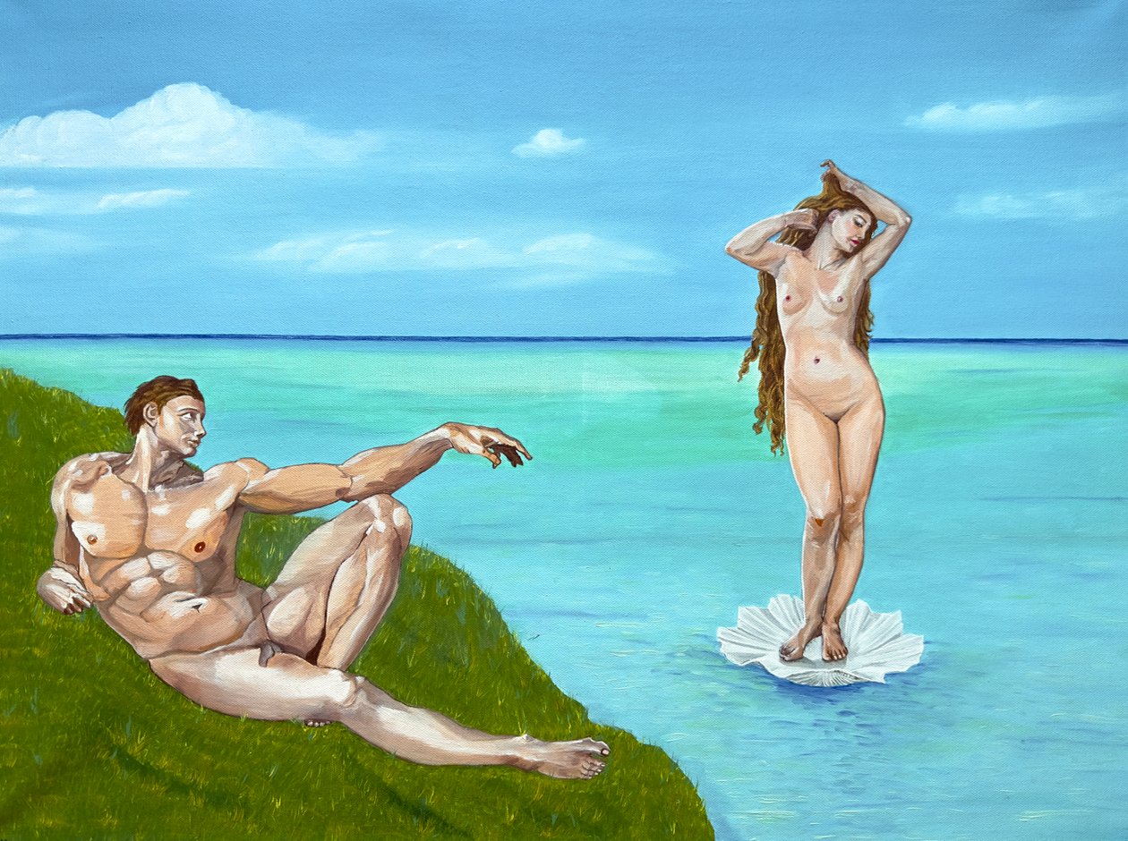 Adams Traum: Venus, 2023 von Akturk Yasemin