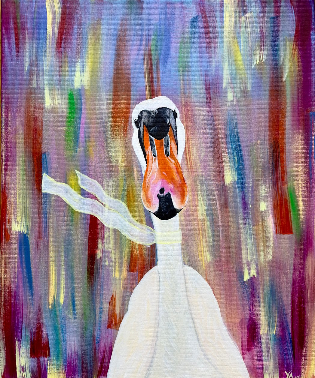 Fancy Swan Monroe, 2023 von Akturk Yasemin