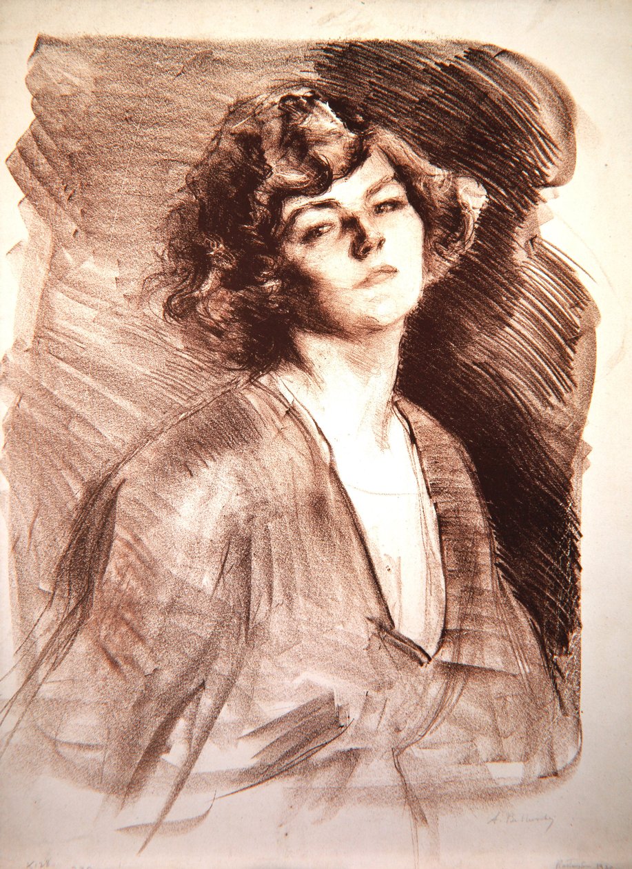 Enid in Rustington, 1920 von Albert de Belleroche