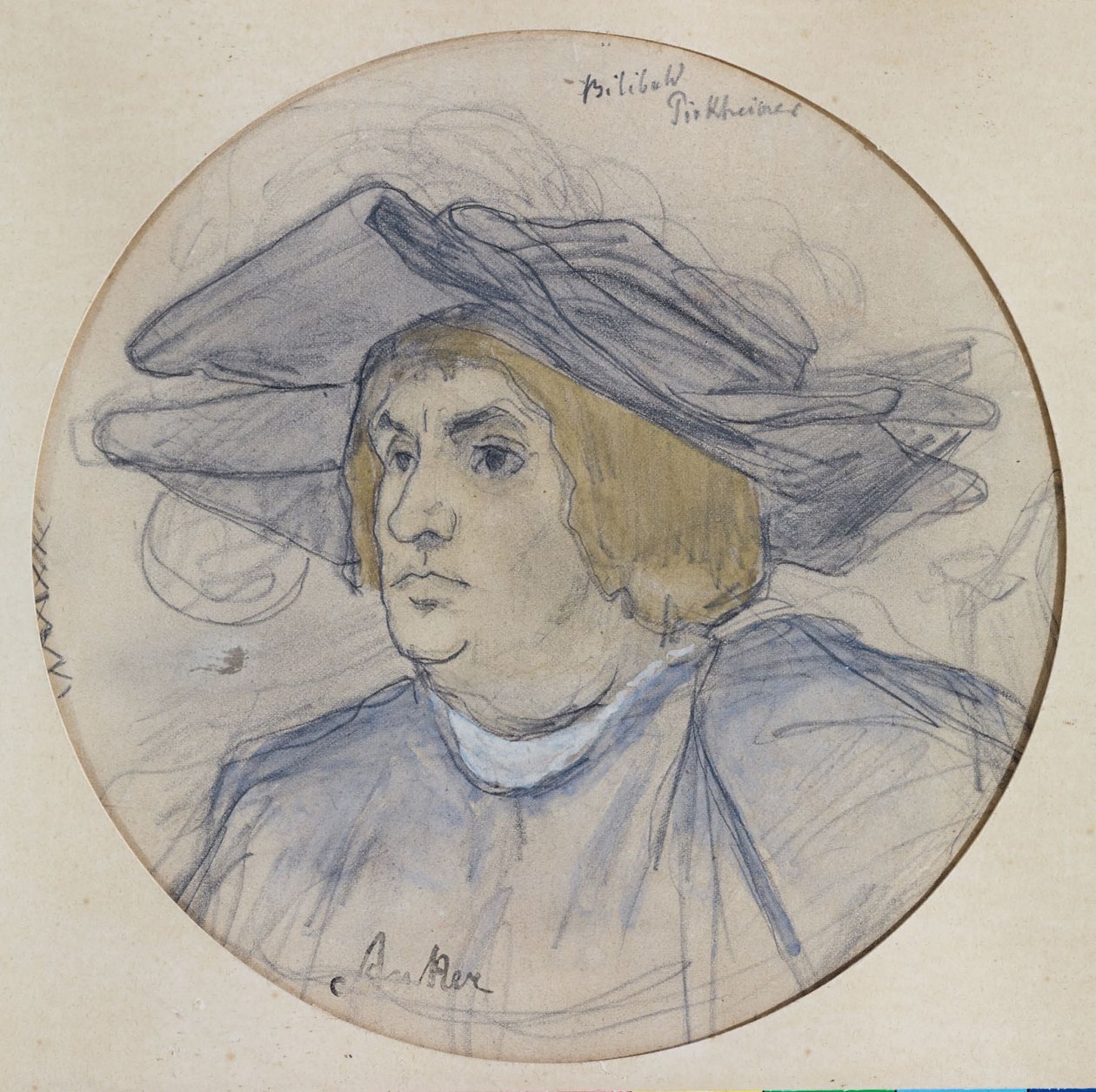 Bildnis Willibald Pirckheimer von Albert Anker