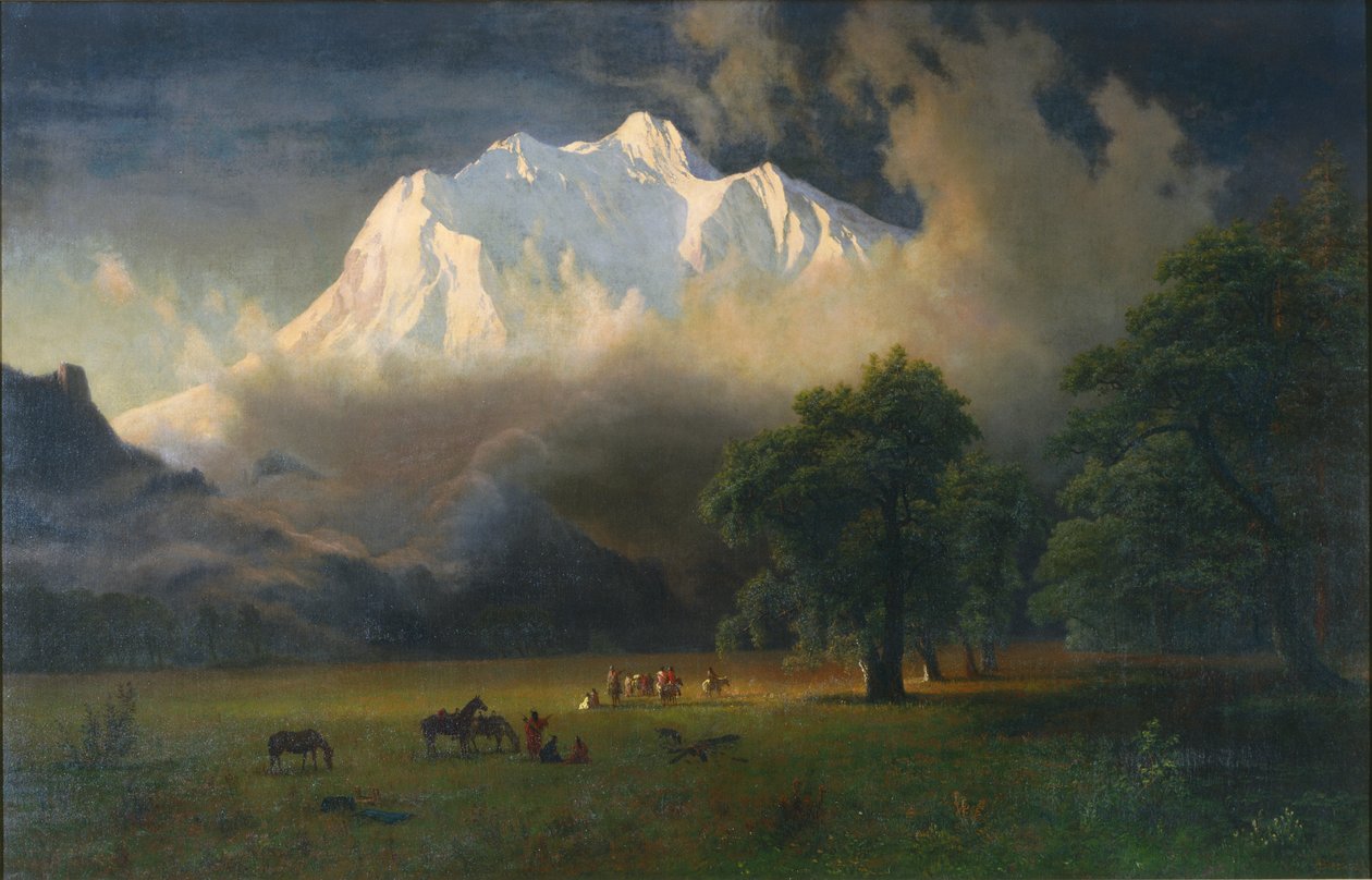 Mount Adams, Washington von Albert Bierstadt